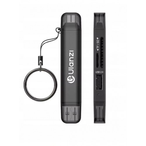 Картридер micro SD TF USB Type-C 200МБ/с Ulanzi CR1