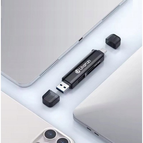Картридер micro SD TF USB Type-C 200МБ/с Ulanzi CR1