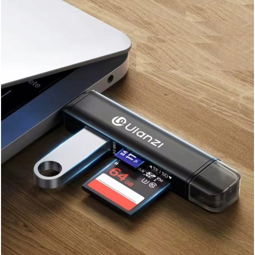 Картридер micro SD TF USB Type-C 200МБ/с Ulanzi CR1