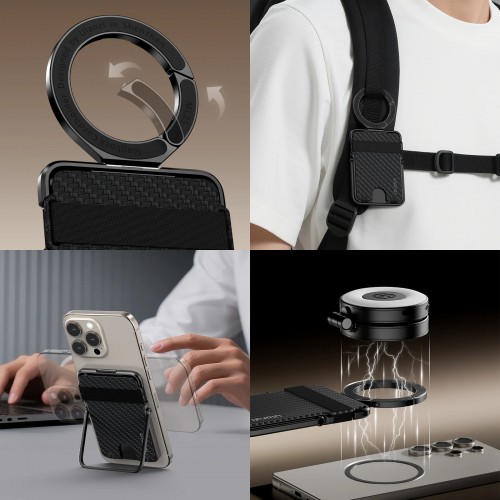 Підставка для телефону картхолдер на магніті MagSafe MagLock Ulanzi ML25