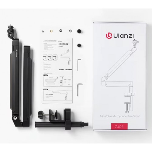 Тримач мікрофону камери над столом Boom Arm Ulanzi ZJ05
