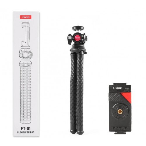 Штатив гнучкий для телефону міні восьминіг 36см ULANZI FT-01