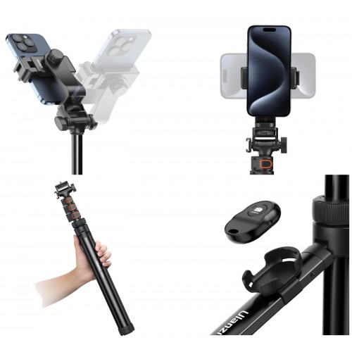 Штатив для телефону з поворотом та нахилом високий 52-160см Ulanzi TB64Z