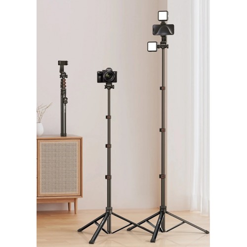 Штатив для телефону з поворотом та нахилом високий 52-160см Ulanzi TB64Z