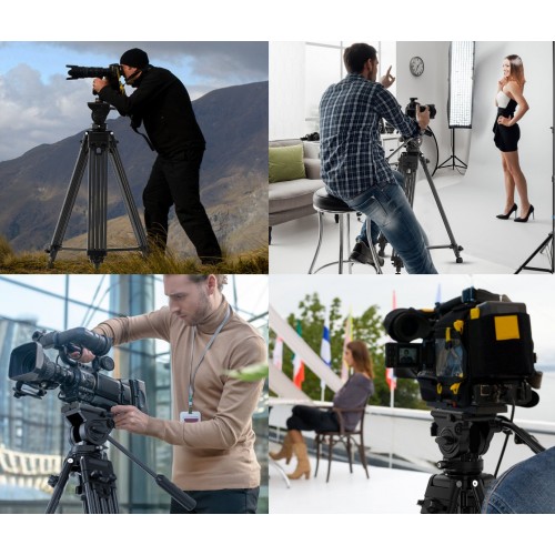 Відео штатив із гідравлічною головкою навантаження до 8кг 75-155см Ulanzi MT-81