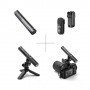 Микрофон 4в1 петличный накамерный настольный ручной Type-C Lightning Boya Magic 02