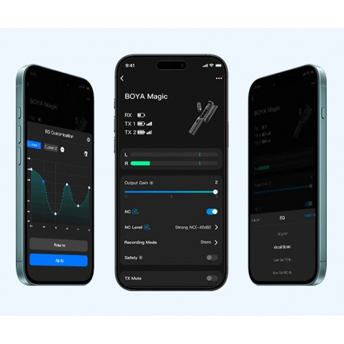 Microfon 3în1 lavalieră de birou manual Type-C Boya Magic 05