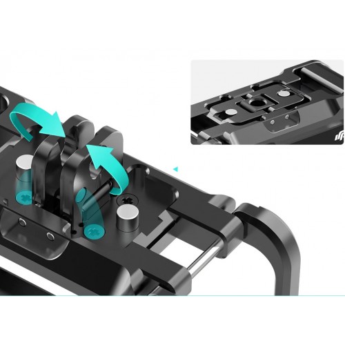 Рамка DJI Osmo Action 5/4/3 алюмінієва вертикальна/горизонтальна Ulanzi OA-14