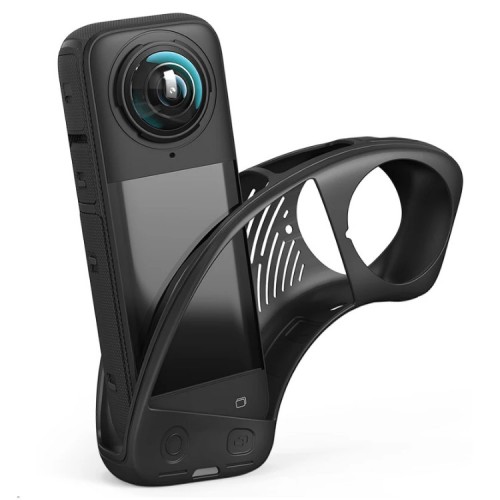 Чохол для Insta360 X4 силіконовий з ковпачком ремінцем aMagisn AD05-A1