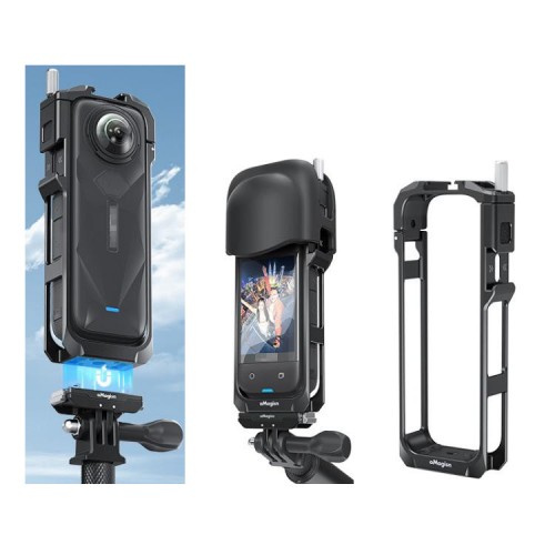 Рамка Insta360 X4 алюмінієва швидкознімна з ковпачком aMagisn AD01-A