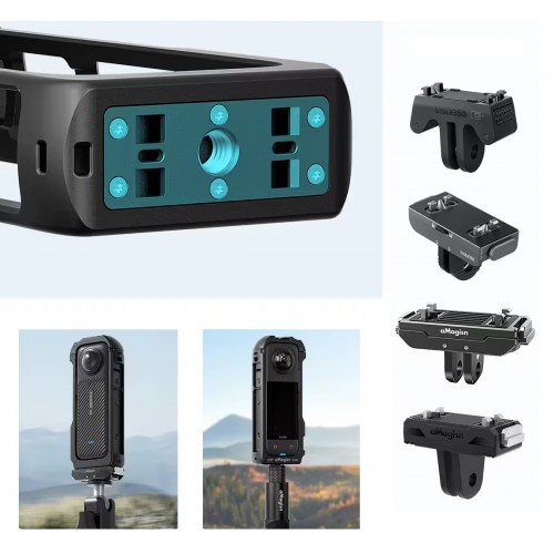 Рамка Insta360 X4 пластиковая быстросъемная aMagisn AD01-B