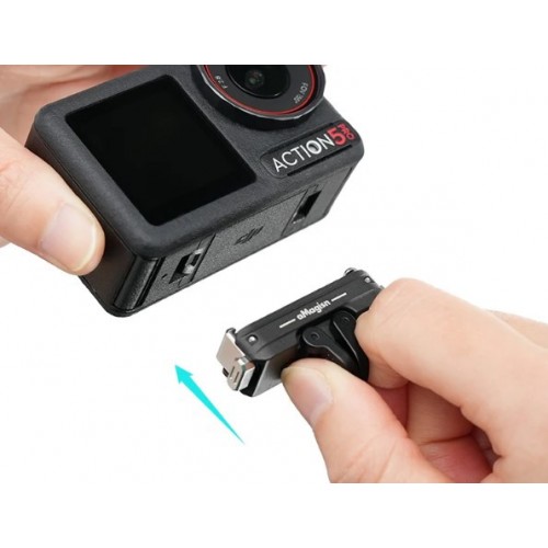 Кріплення швидкознімне DJI Action 5/Pro/4/3/Osmo 360 алюмінієве aMagisn AA22