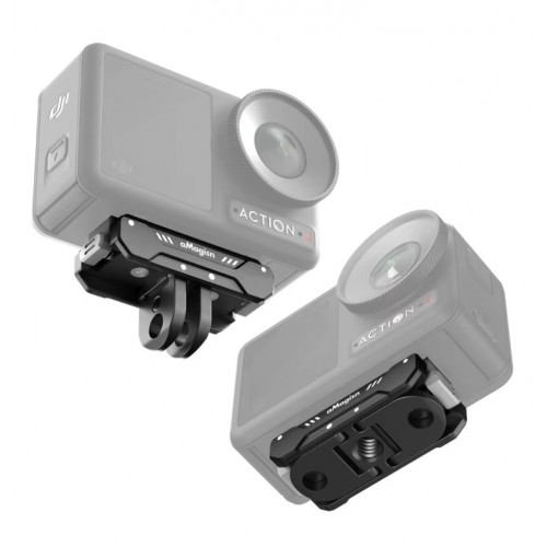 Кріплення швидкознімне DJI Action 5/Pro/4/3/Osmo 360 алюмінієве aMagisn AA09