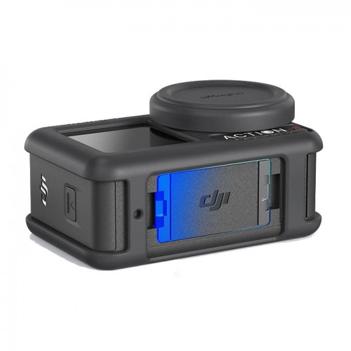 Чохол Action 5 Pro силіконовий з ковпачком та ремінцем aMagisn AA12-A