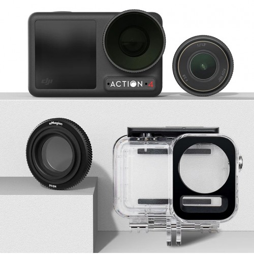 Фільтра Action 5/4/3 Pro ND8+ND16+ND32+ND64 комплект CPL aMagisn AA05-C