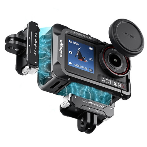 Рамка Action 5 Pro алюмінієва з ковпачком aMagisn AA14