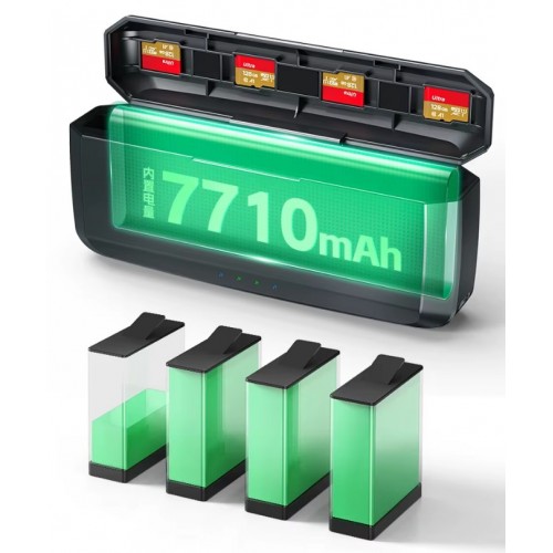 Зарядка повербанк GoPro 13 7710мАгод швидка три слоти 20Вт PD3 aMagisn AP24