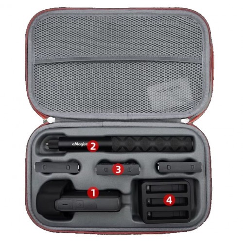 Кейс Insta360 X5/X4 для камери та аксесуарів aMagisn AD04