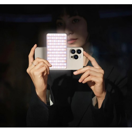 Світло портативне магнітне для телефону та камери селфі Bi-Color 2500-9000К AC Prof M19