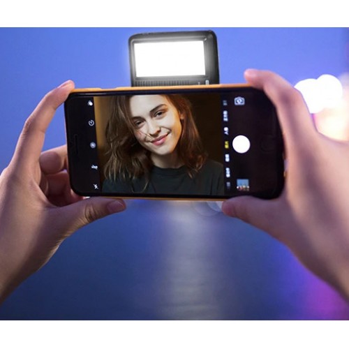 Світло портативне магнітне для телефону та камери селфі Bi-Color 2500-9000К AC Prof M19