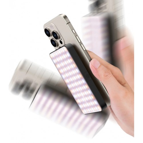 Світло портативне магнітне для телефону та камери селфі Bi-Color 2500-9000К AC Prof M19