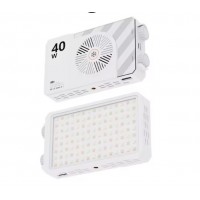 Відеосвітло портативне потужне 40Вт 2500-9000К CRI 95+ BiColor білого кольору AC Prof U40