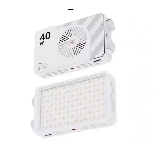 Відеосвітло портативне потужне 40Вт 2500-9000К CRI 95+ BiColor білого кольору AC Prof U40