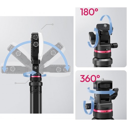 Стійка штатив для освітлення камери компактна туристична 213см Ulanzi MT-80