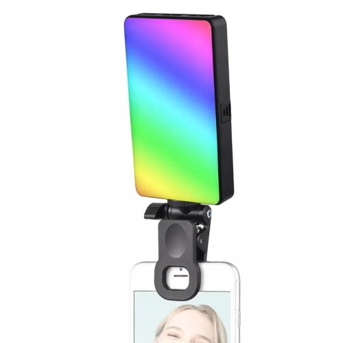 Накамерне світло кольорове 2500-9000К CRI 95+ AC Prof W140 RGB