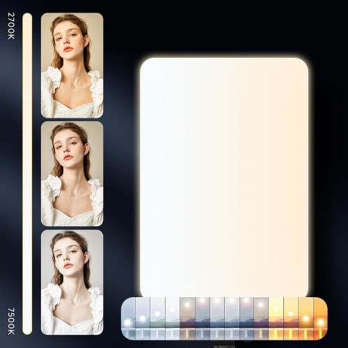 Прямокутний відеосвітло LED панель 95Вт 2700-7500К CRI  96+ AC Prof RL-24