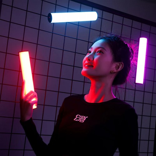 Видеосвет цилиндрический LED RGB палка с магнитом 1800-9000К CRI 97 Ulanzi B15RGB