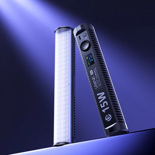 Видеосвет цилиндрический LED RGB палка с магнитом 1800-9000К CRI 97 Ulanzi B15RGB