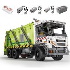 Конструктор мусоровоз с пультом 1468 деталей Reobrix Mechanical 22022