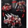 Конструктор трансформер 3в1 динозавр Трицератопс 930 деталей Reobrix Mecha Dino 33003