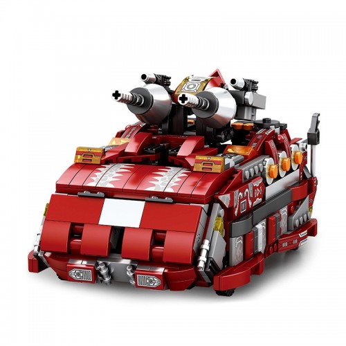 Конструктор трансформер 3в1 динозавр Трицератопс 930 деталей Reobrix Mecha Dino 33003