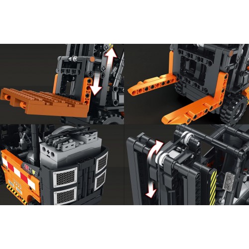 Конструктор трансформер 3в1 динозавр Трицератопс 930 деталей Reobrix Mecha Dino 33003