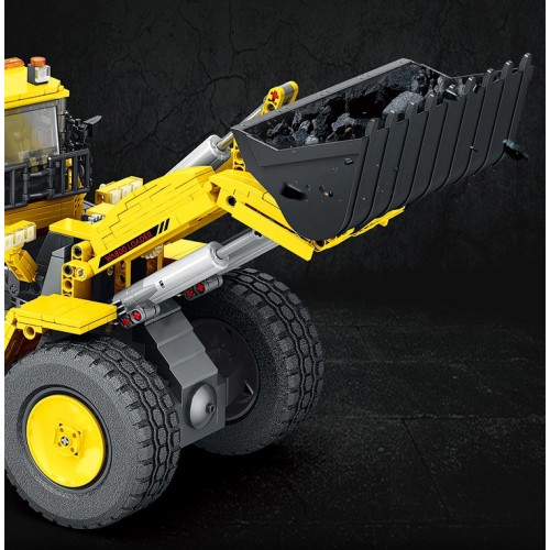 Конструктор фронтальний навантажувач з пультом 1876 деталей Reobrix Mechanical 22009