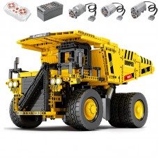 Конструктор Caterpillar 797 кар'єрний самоскид з пультом 1622 деталей Reobrix Mechanical 22025