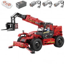 Конструктор телескопічний навантажувач вилковий з пультом 2260 деталей Reobrix Mechanical 22020