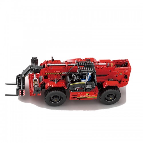Конструктор телескопічний навантажувач вилковий з пультом 2260 деталей Reobrix Mechanical 22020