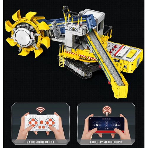 Конструктор роторний екскаватор з пультом 3188 деталей Reobrix Mechanical 22017