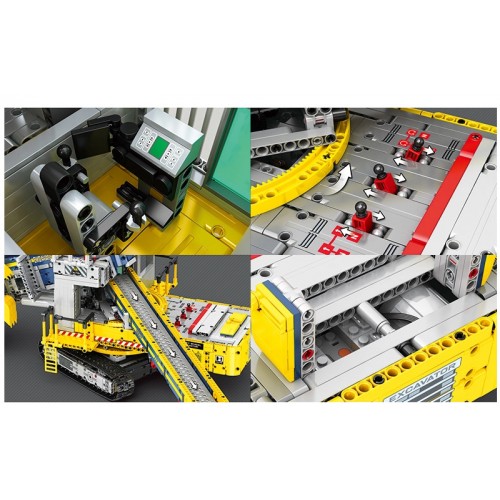 Конструктор роторний екскаватор з пультом 3188 деталей Reobrix Mechanical 22017