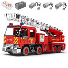 Конструктор пожежна автодрабина з пультом 3266 деталей Reobrix Mechanical 22005
