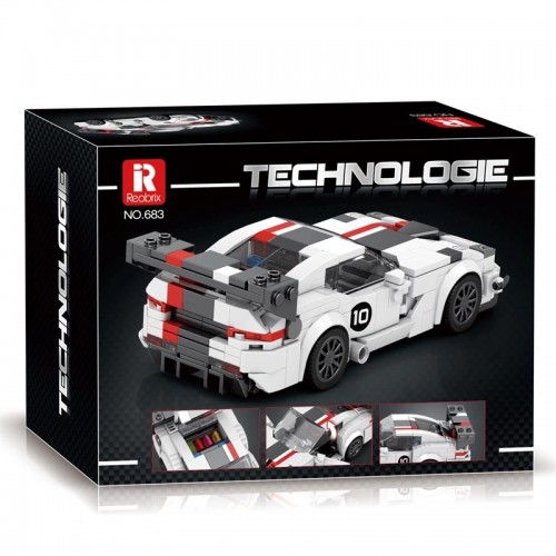 Конструктор Dodge Viper машина 379 деталей Reobrix Technologie 683
