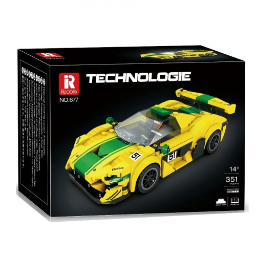 Конструктор McLaren P1 GTR машина 351 деталей Reobrix Technologie 677
