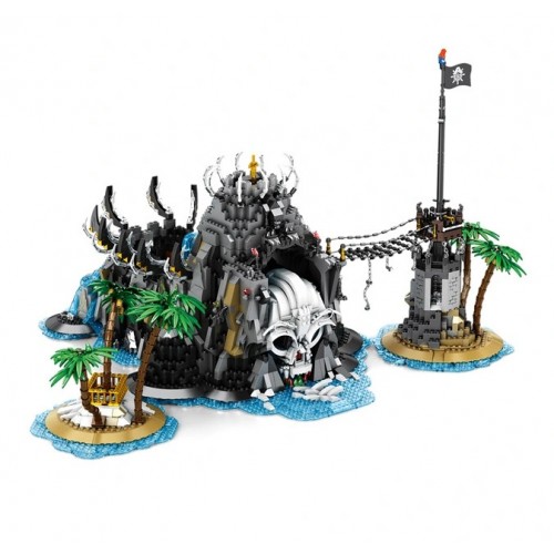 Конструктор піратська бухта 2960 деталей Reobrix 66012