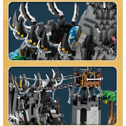 Конструктор піратська бухта 2960 деталей Reobrix 66012