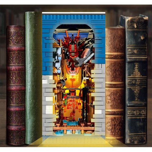 Конструктор Книга Шира 3398 деталей 3D книга на полицю Reobrix 66035