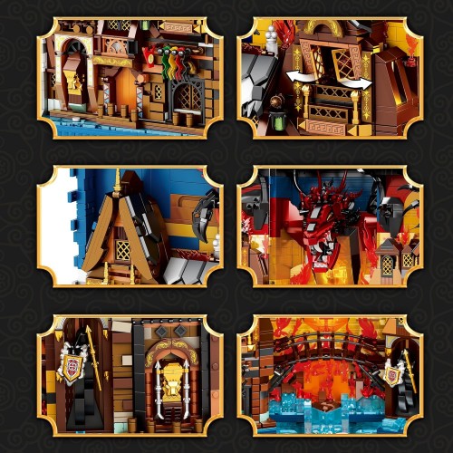 Конструктор Книга Шира 3398 деталей 3D книга на полицю Reobrix 66035