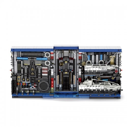 Конструктор Завод Підводних Човнів 3466 деталей 3D книга на полицю Reobrix 66038